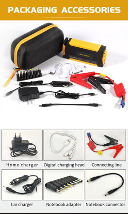 NPP A9 3v1 69800mAh power bank a startovací box LED