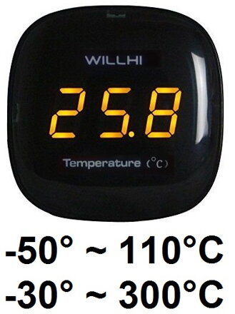 WH1510A Vestavný digitální teploměr -50 ~ 110 ℃ 220V