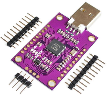 MCU FT232H převodník USB na UART, JTAG, SPI, I2C