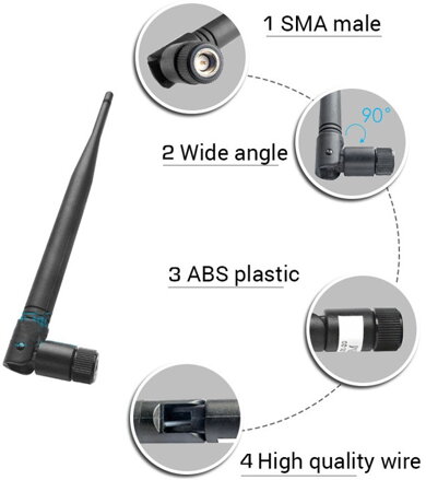 868Mhz 5dBi SMA-M LoRa anténa