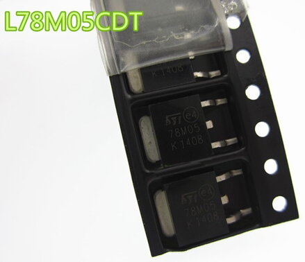 78M05 L78M05CDT-TR TO-252-2 SMD Stabilizátor pevného napětí