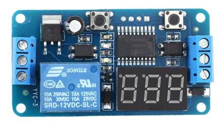 RN01-12 LED modul časového zpoždění s relé