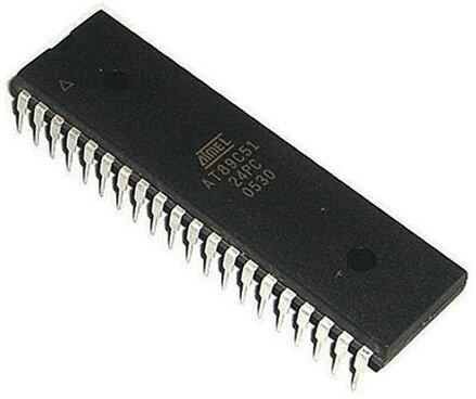 AT89C51-24PC DIP40 51 MCU 8051 kernel 40 feet mikroprocesor