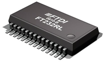 USB do DB9 RS232 rollover null modem FTDI FT230XS originální