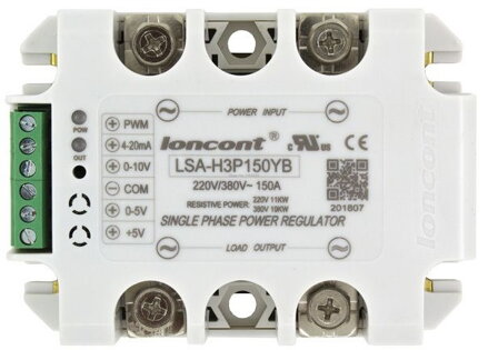 Jednofázový solid state AC regulátor napětí