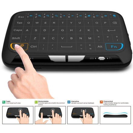 H18 mini touchpad klávesnice