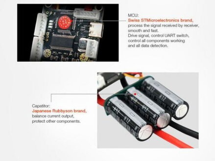 Regulátor VESC BLDC SUPERFOC6.8 50A ESC