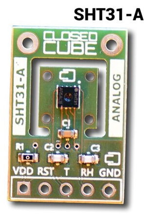 Senzor teploty a vlhkosti SHT31-A (analogový)