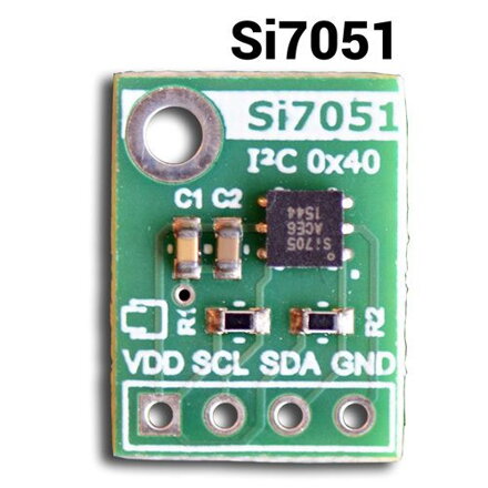 Si7051 Digitální senzor teploty ±0.1°C (max.)