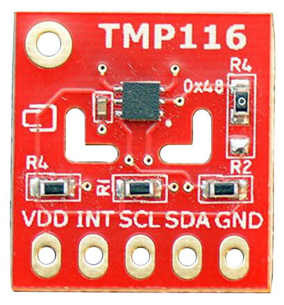 TMP116 teplotní senzor ± 0,2°C