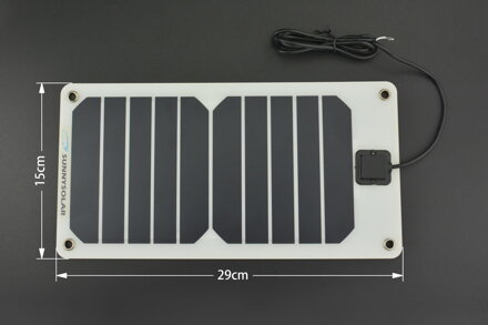 Flexibilní monokrystalický solární panel 5V/5W