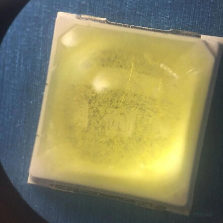 2W UV SMD 5054 LED dioda 365+395nm