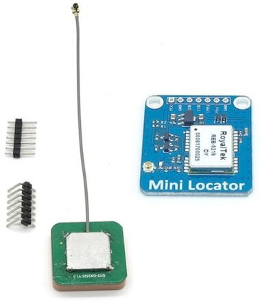 RoyalTek REB-5216 mini GPS modul pro navigací a sledování polohy