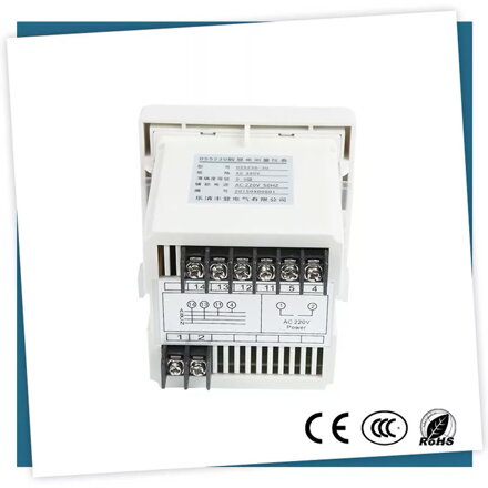 DS5250-3U 220V třífázový voltmetr 80x80mm