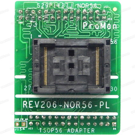 Adapter TSOP56 pro TL86-PLUS a ProMan Chip Programmer
