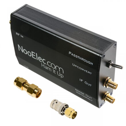 Ham It Up Plus - HF Upconverter Black Enclosure