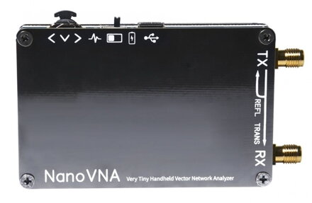 NanoVNA 50kHz-900MHz přenosný vektorový síťový analyzátor