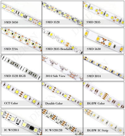 LED páska 2812FX60-5V WS2812 SMD 5050 5m 60ks/m 14.4W/m IP20