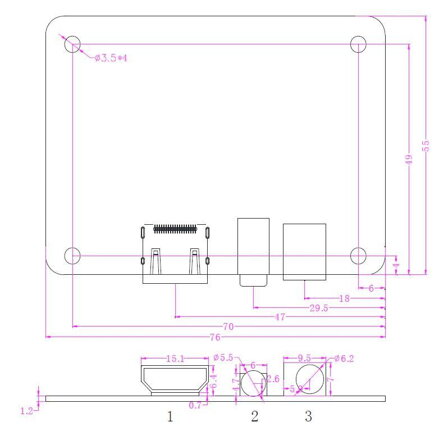 RTD2483 V1.0 je víceúčelová ovládací deska LCD monitoru