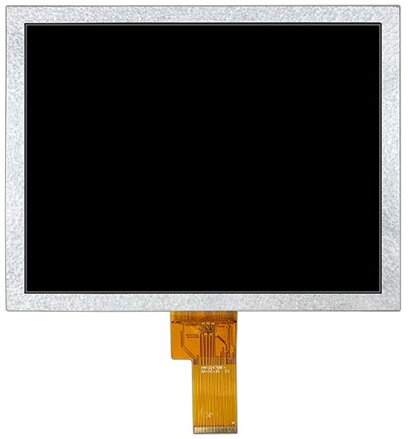 8" TFT, 1024x768, LVDS, 40pin displej