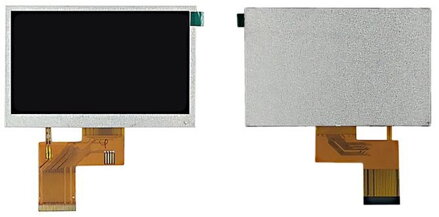 4.3" palcový TFT LCD displej 480x272 RT 40pin