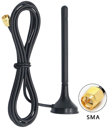 DTV-02 Kompaktní pasivní DVB-T2 anténa 1.5m kabel