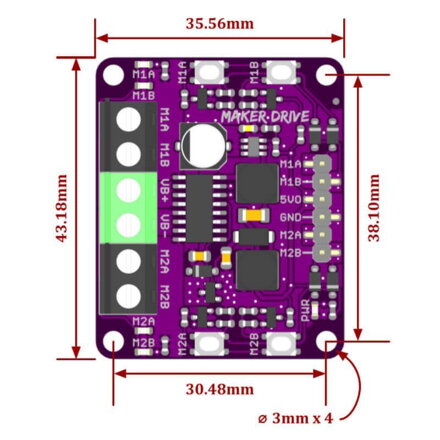 Cytron Maker Drive “H-Bridge” pro začátečníky
