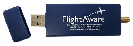FlightAware Pro Stick Plus USB RTL dongle ADS-B/MLAT přijímač