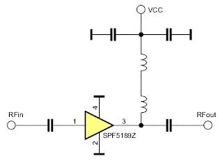 SPF5189 zesilovač signálu RF 50-4000MHz LNA board HF VHF/UHF Ham Radio