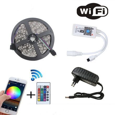 R2130-RGB-EN WiFi sada RGB LED pásku 5m 5050SMD