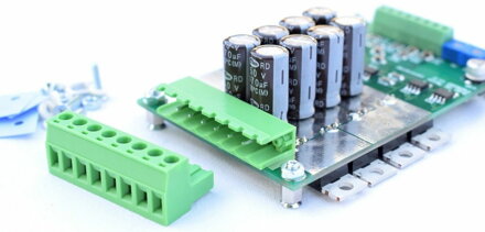 FRD5020 10V-50V 2x20A PWM duální regulátor stejnosměrných motorů