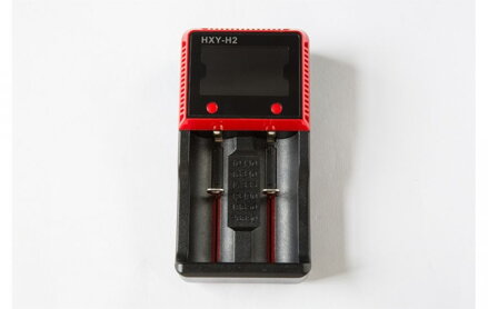 H2 Dvojitá nabíječka pro baterie 18650 3.6V/3.7V