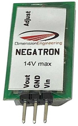 Negatron konvertor DC-DC