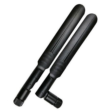 2.4GHz, 5GHz, 5.8GHz 8dB dvoupásmová anténa + 10cm kabel IPEX