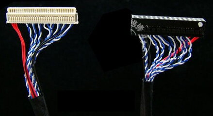 FIX-30pin 2ch 8bit LVDS Cable 250mm
