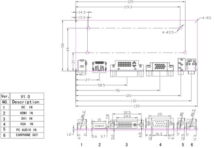 M.NT68676.3 univerzální řídící deska pro TFT LCD displeje