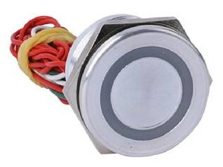 Piezo tlačítko 24V, IP68
