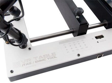 VR-TABLE PRO nástroj pro neinvazivní čtení a zápis ISP přes EMMC, JTAG, FBUS