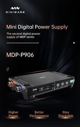 MDP-XP2 Modulární napájecí zdroj, sada s displejem