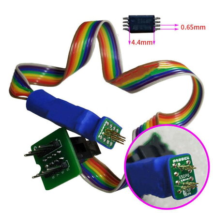 Pogo programovací kabel s pružinovým kolíkem