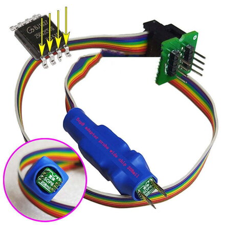 Pogo programovací kabel s pružinovým kolíkem