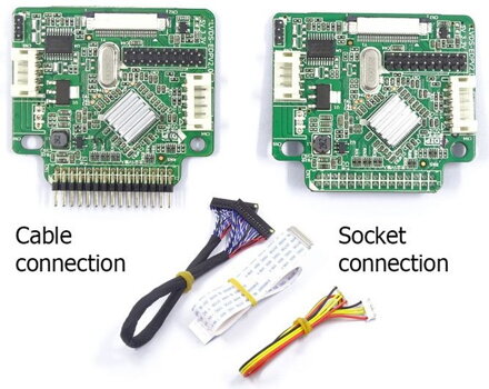 LVDS 30P do eDP deska adaptér
