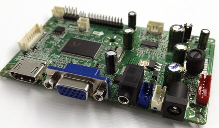 RTD2668 V1.1-C LVDS víceúčelová ovládací deska LCD monitoru