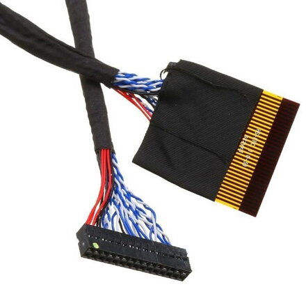 30pin 2CH 8-Bit FPC to DuPont LVDS display adapter cable