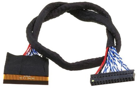 30pin 2CH 8-Bit FPC to DuPont LVDS display adapter cable