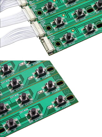 MR5 keyboard deska pro LCD ovládací desku s 5 tlačítky
