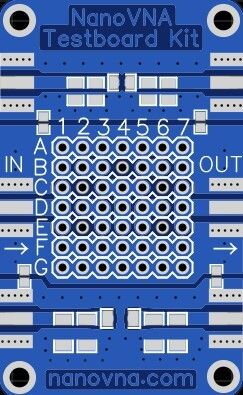NanoVNA Demo Kit Testboard kit