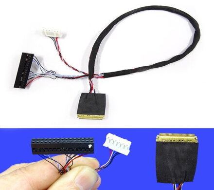 C1 I-PEX20453-30Pin eDP kabel 310mm