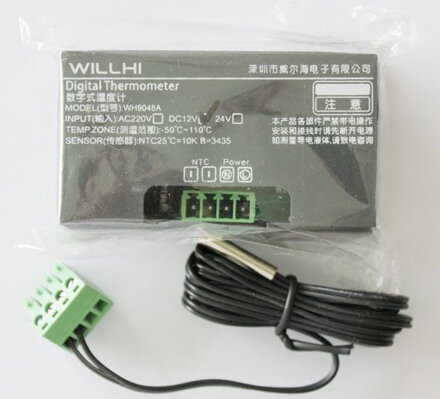 WH9048 Vstavaný digitálny teplomer 24V