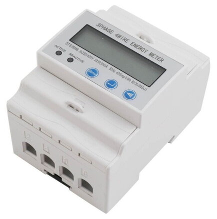 TXM331 Třífázový digitální elektroměr na DIN lištu
